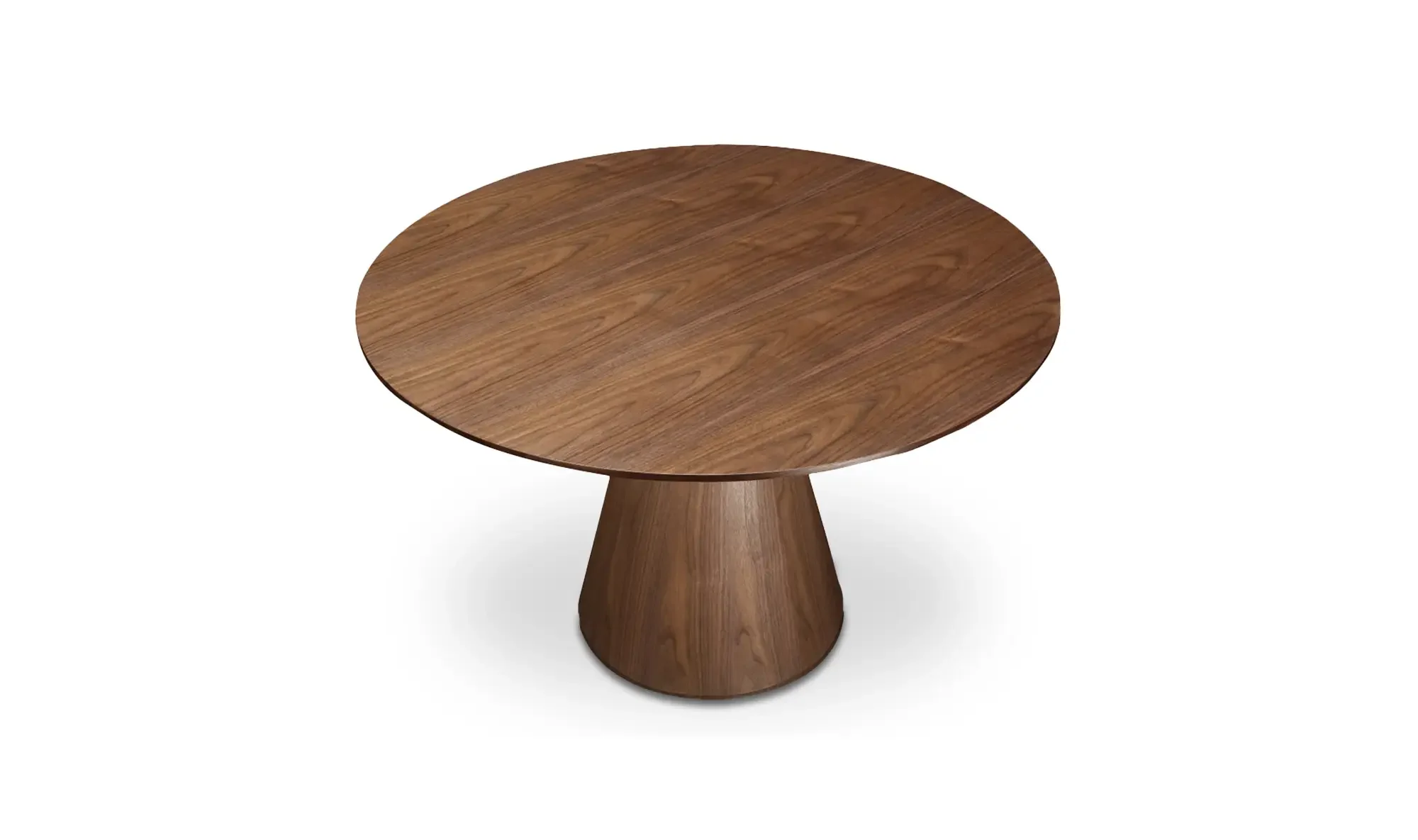 Otago 47In Round Dining Table Walnut 47wx47dx29.5h
