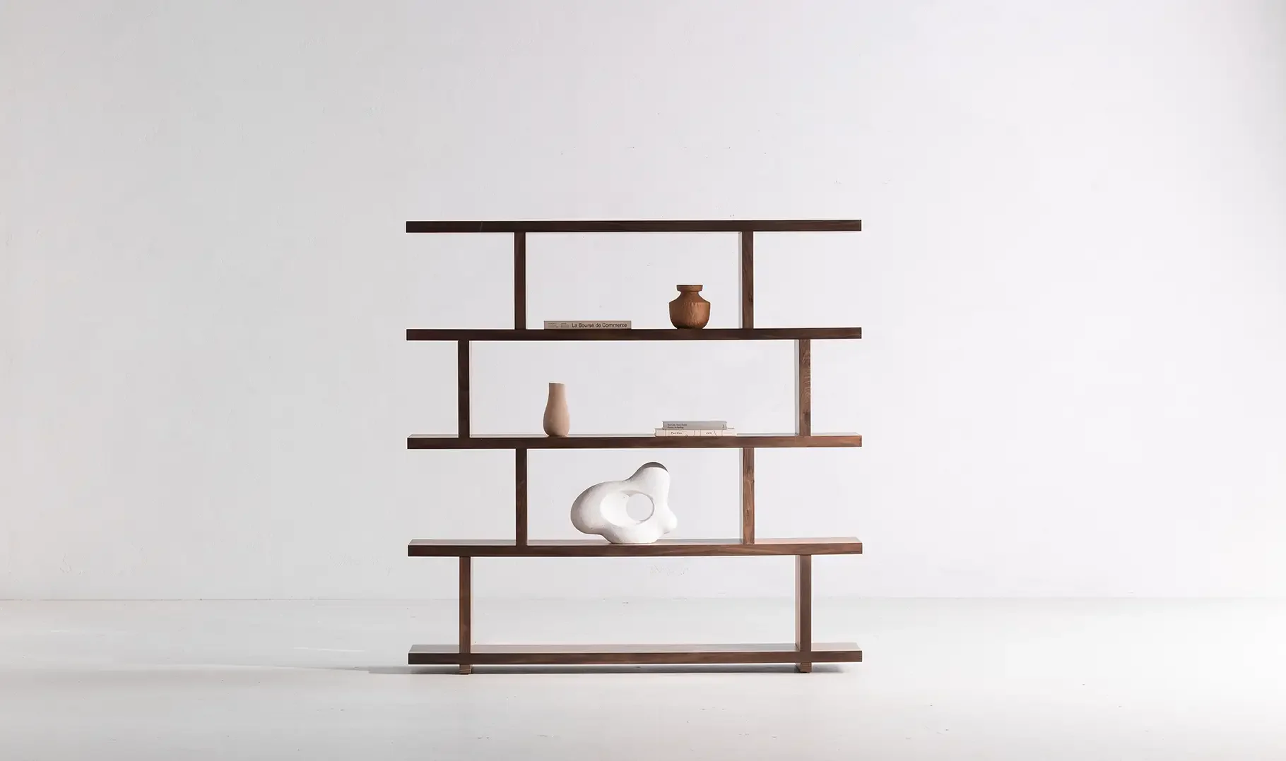 63.0” W X 11.0” D X 63.0” H

Miri Large Shelf Walnut
