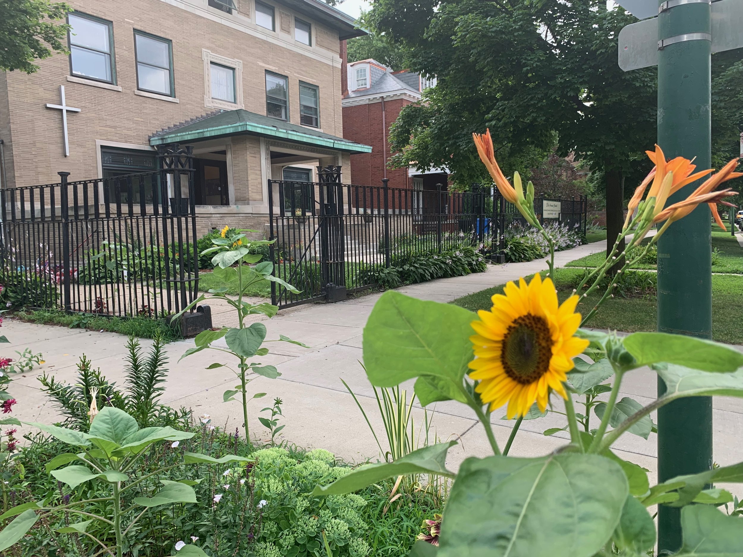 Ellis Avenue Church Garden in Chicago