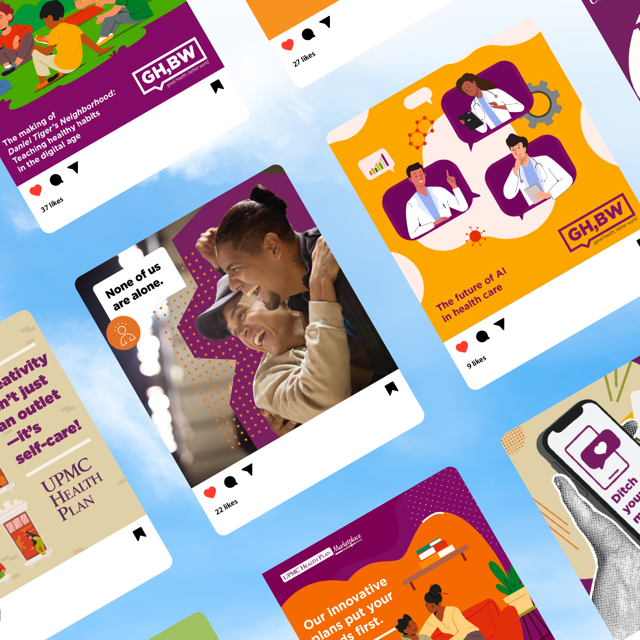 UPMC Health Plan Social Media Projects