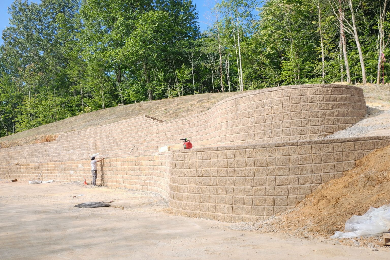 Erosion control project