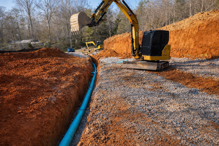 Utility installation project