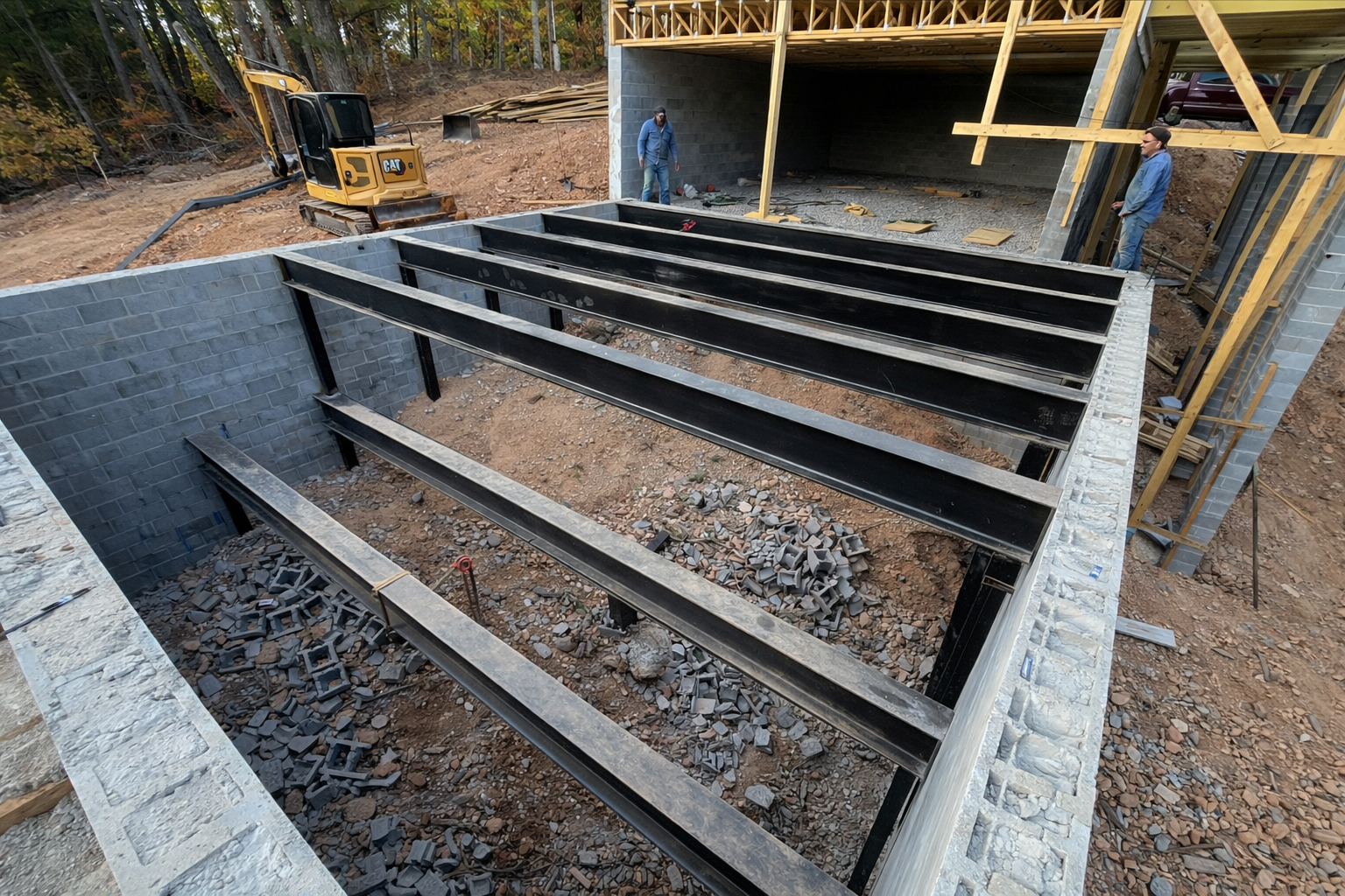 Steel support project