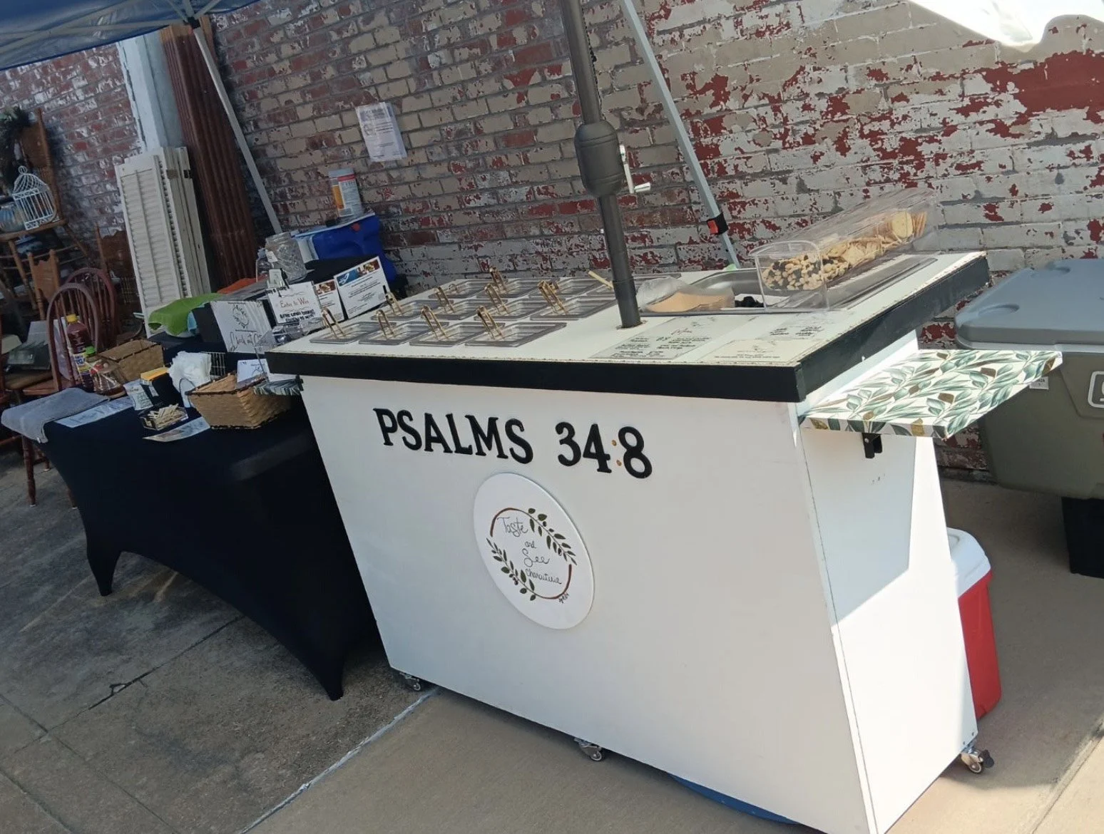 Mobile Charcuterie / Customizable Cart