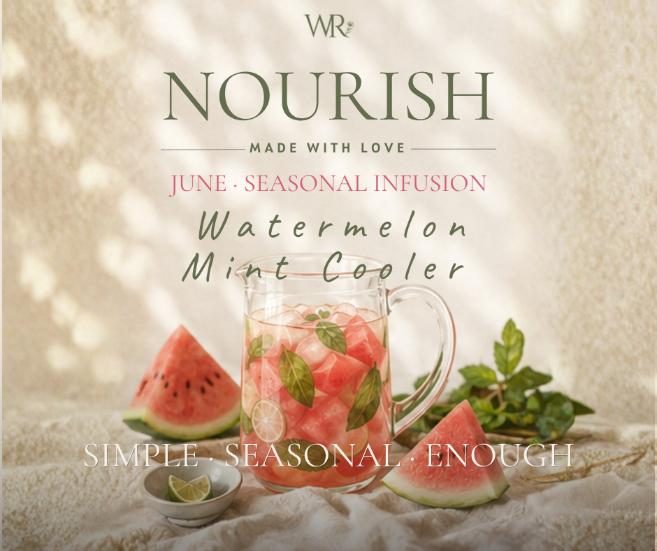 Nourish: June Seasonal Water Infusion