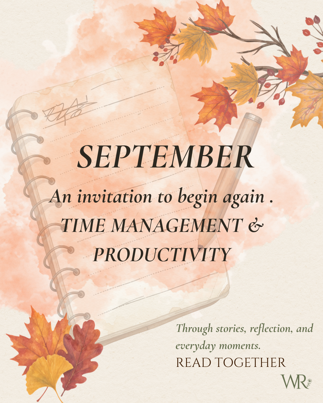 Read Together Bridge Guide — September 2026: Time Management & Productivity