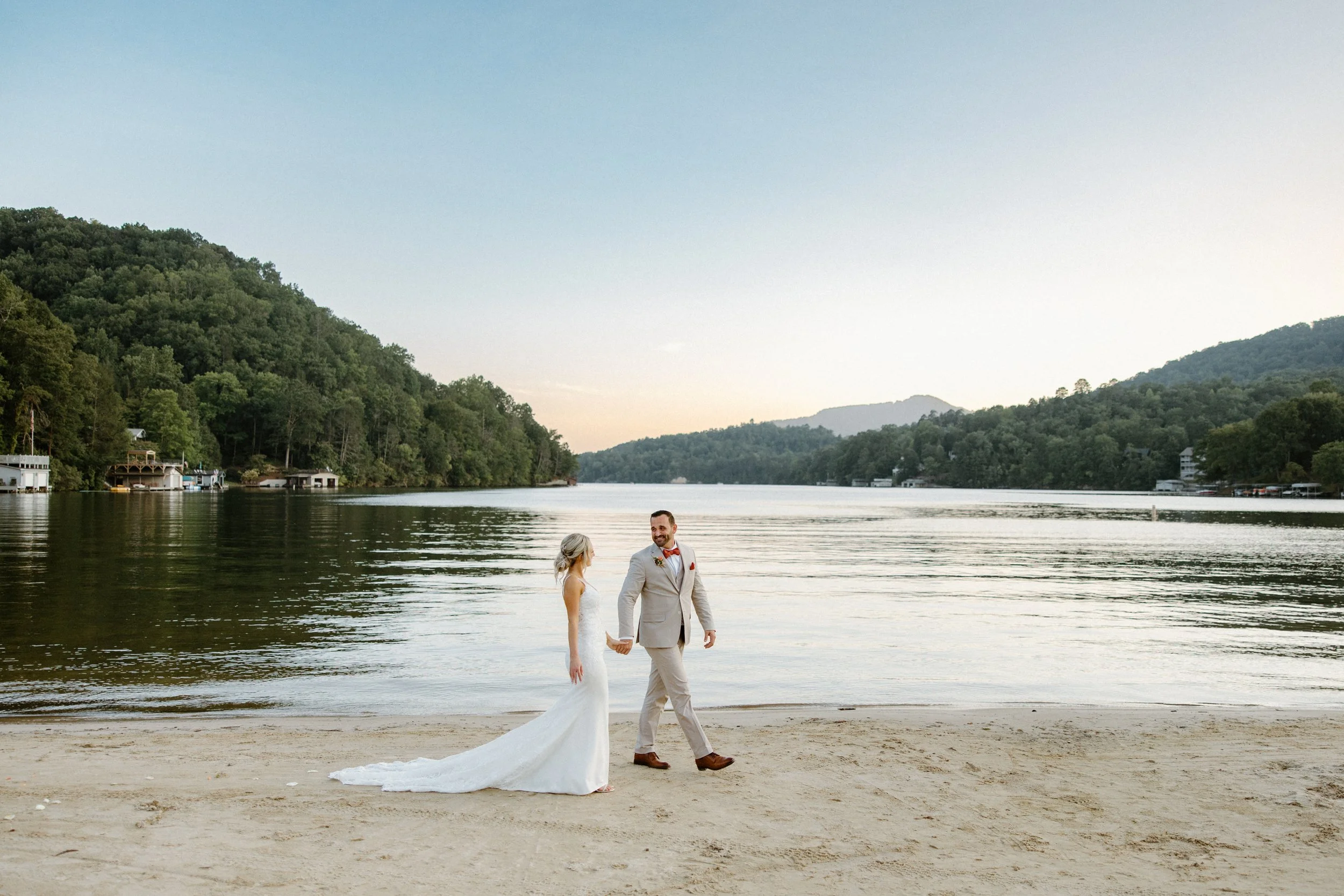 Sabrina &amp; Brian’s Gorgeous Wedding at Rumbling Bald Resort in Lake Lure, NC