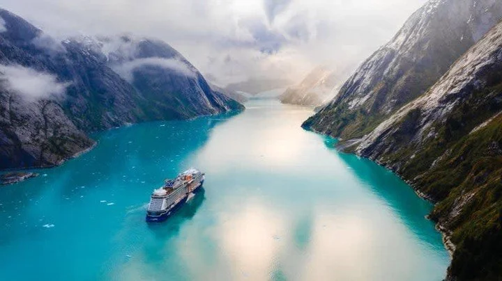 Embark on an unforgettable journey through the breathtaking beauty of Alaska! 🌲🐋 Discover coastal rainforests, majestic waterfalls, and the stunning Dawes Glacier with every 7-night voyage aboard Celebrity Edge. 🍽️🌊 Embrace local culture and cuis
