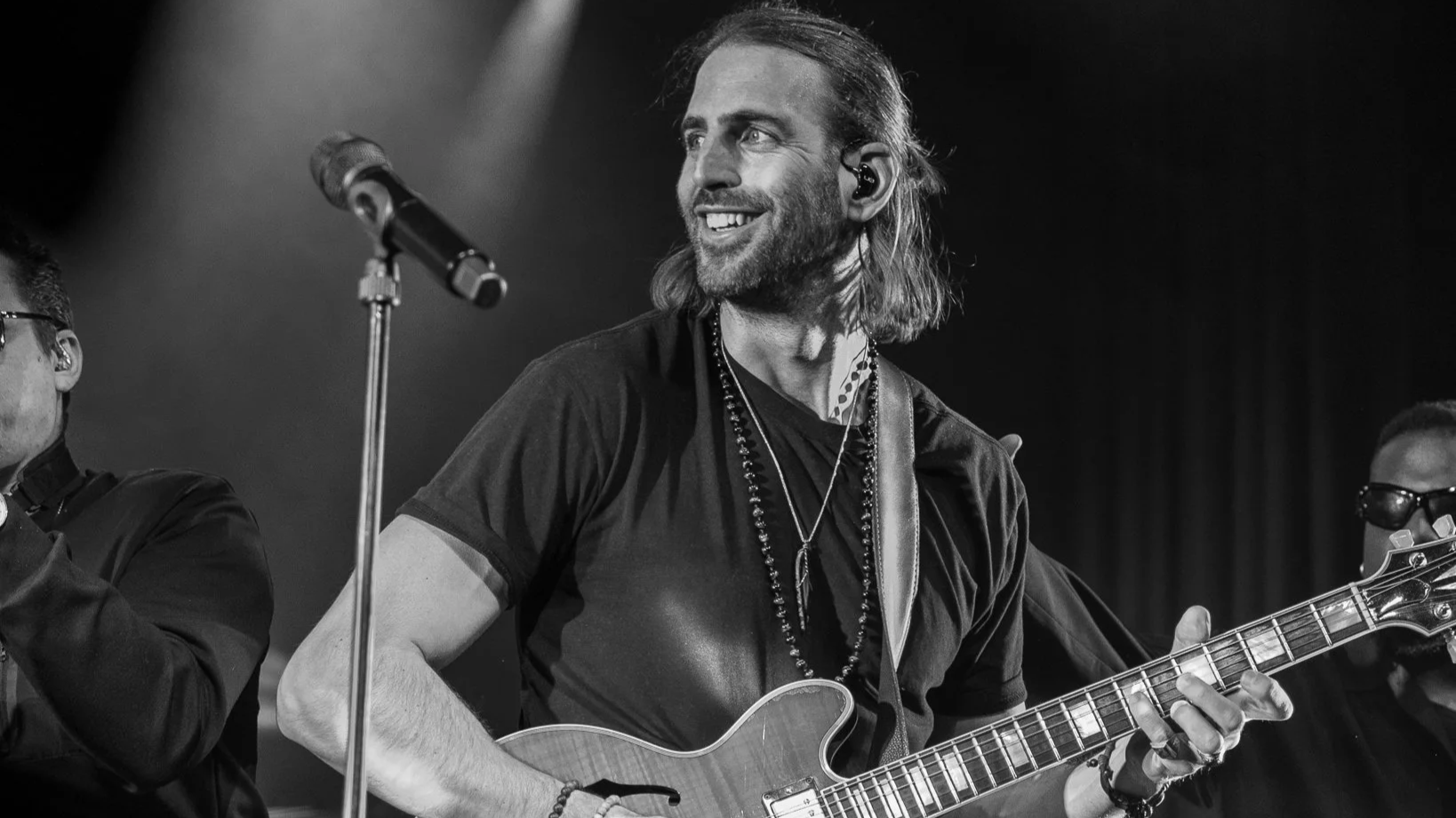 Jessy Hay on stage during world tour