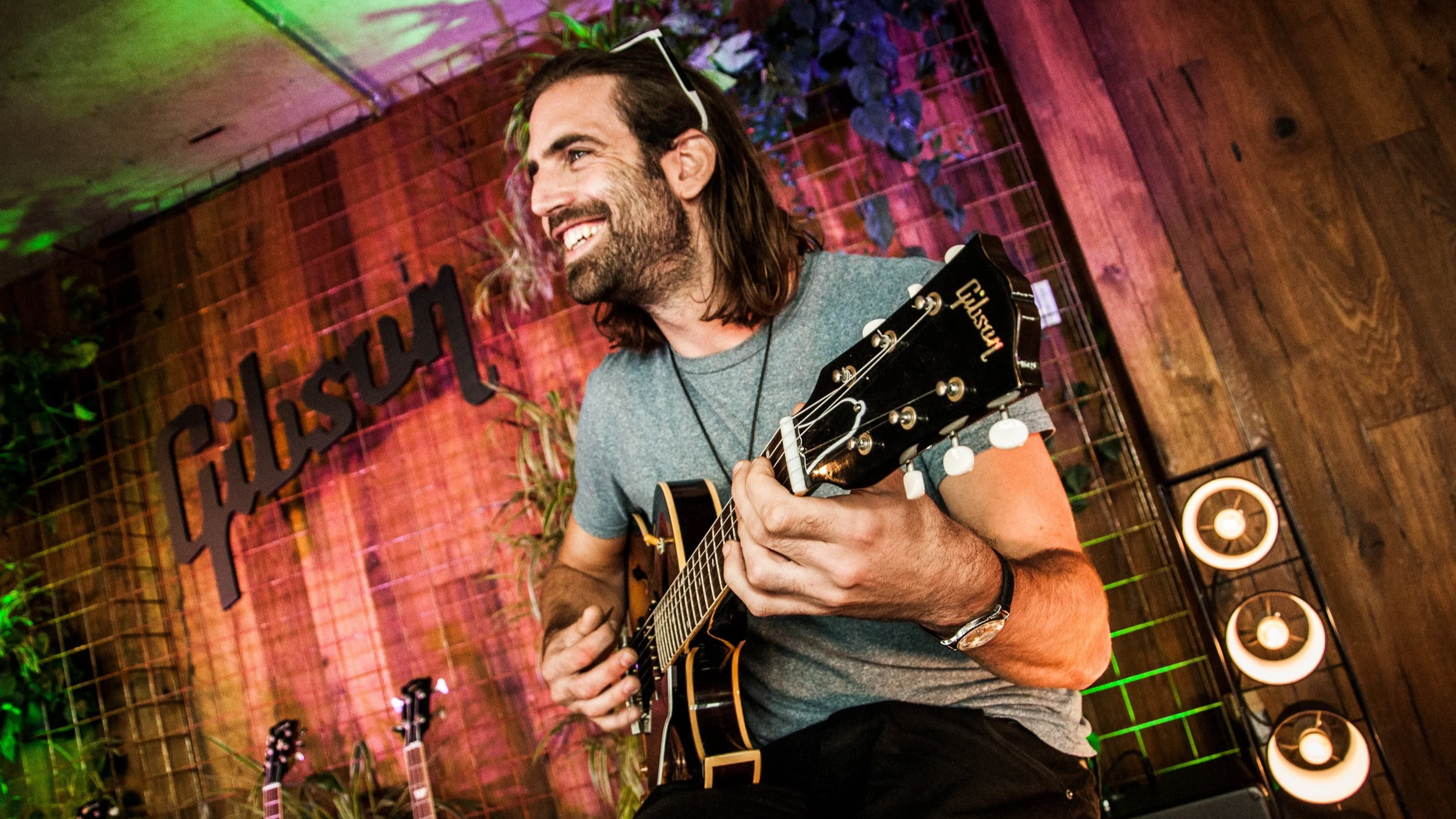 Jessy Hay at the Gibson Europe Showroom