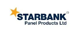 Starbank Panel Products Ltd logo with orange star and blue text