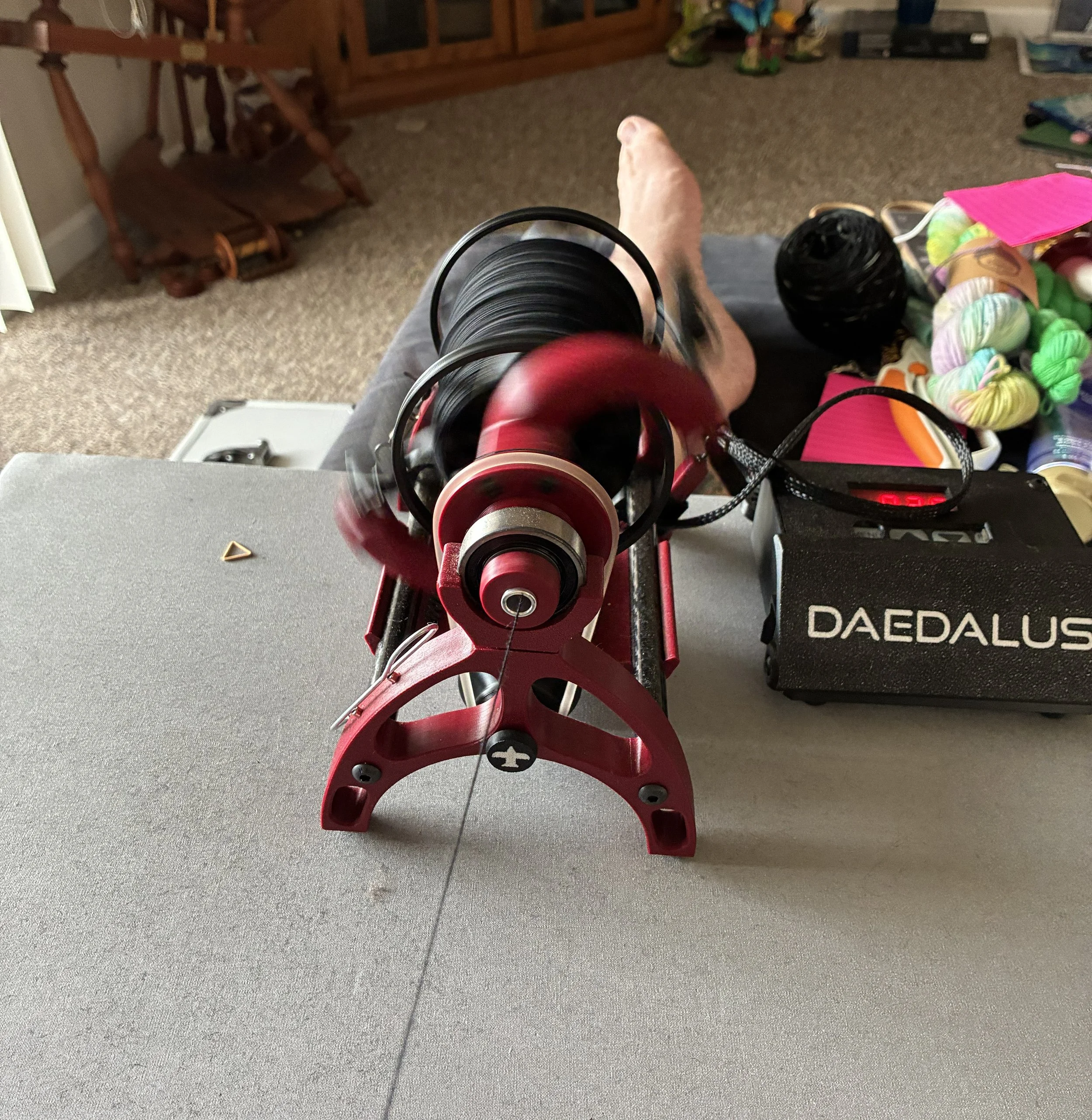 Daedalus spinning wheel