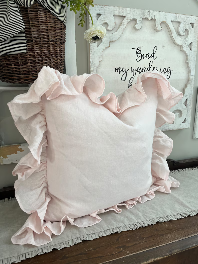 Soft blush pink linen with long hemmed ruffle 5 edit.png