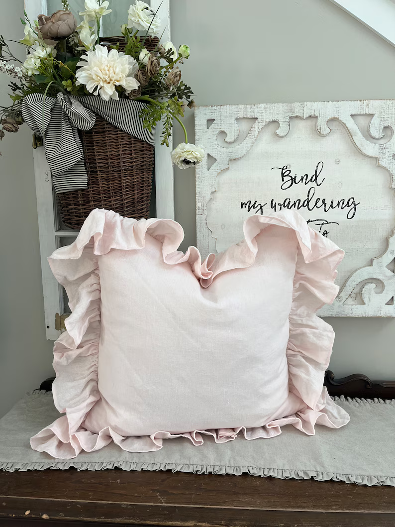 Soft blush pink linen with long hemmed ruffle 3 edit.png