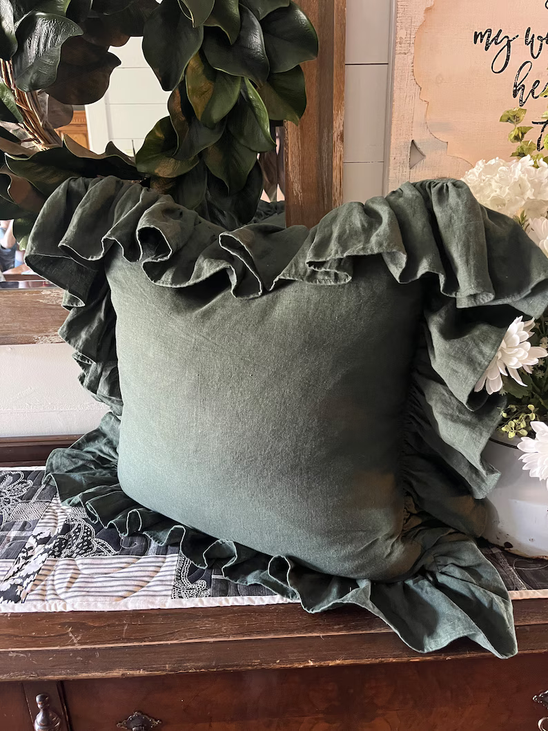 Dusty Lotus Green 100% linen with long ruffle 3 edit.png