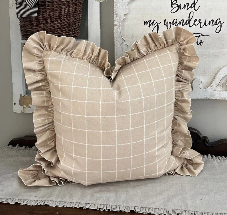 Gabby Ruffle Pillow Cover