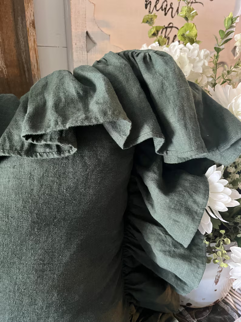 Dusty Lotus Green 100% linen with long ruffle 2 edit.png