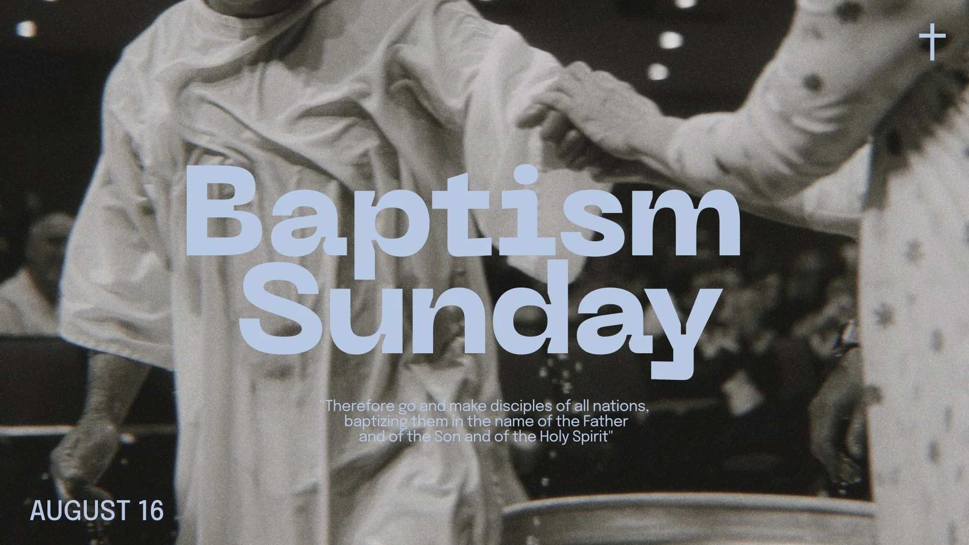 Baptism Sunday