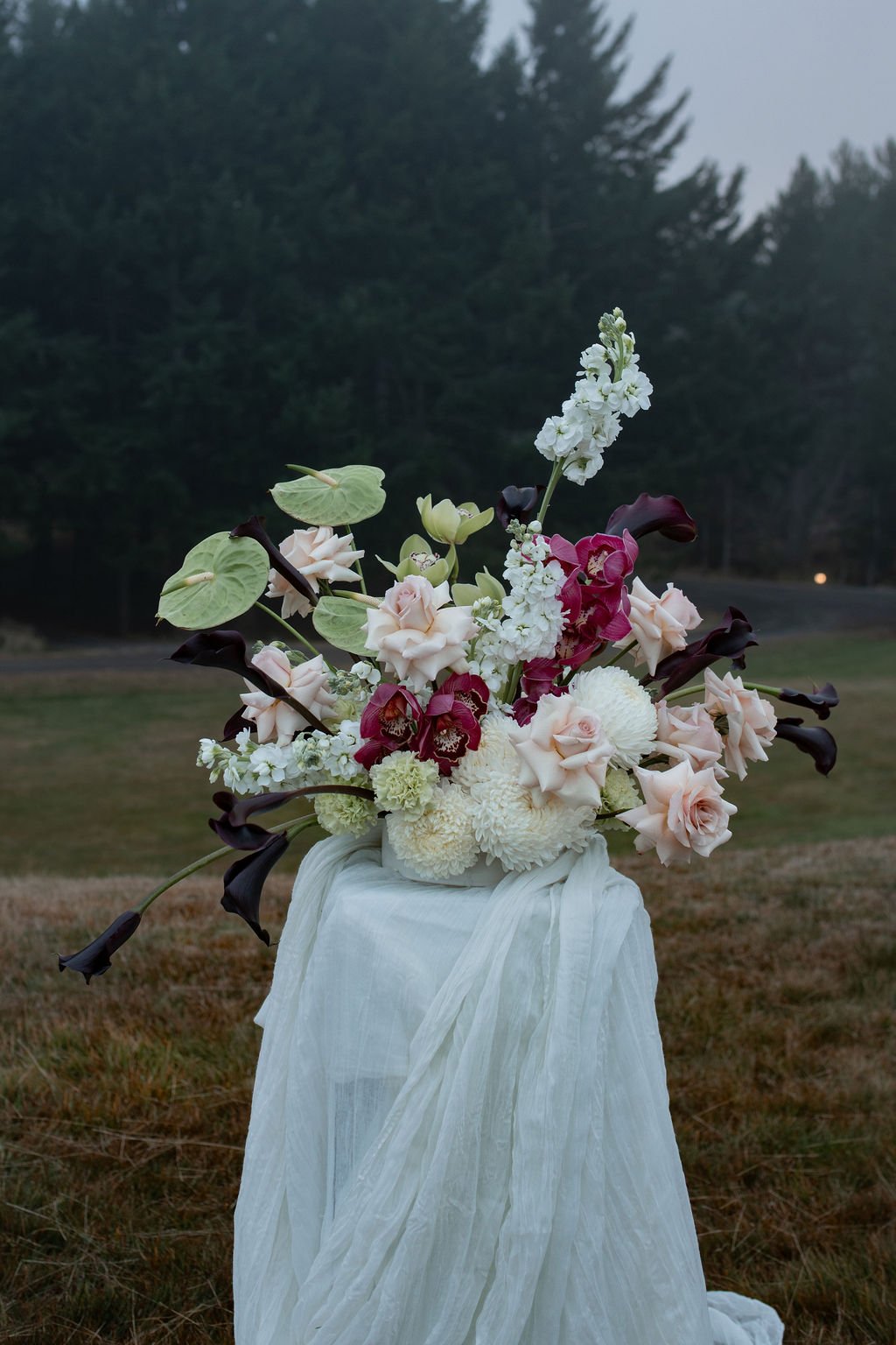 Moody Wedding flowers