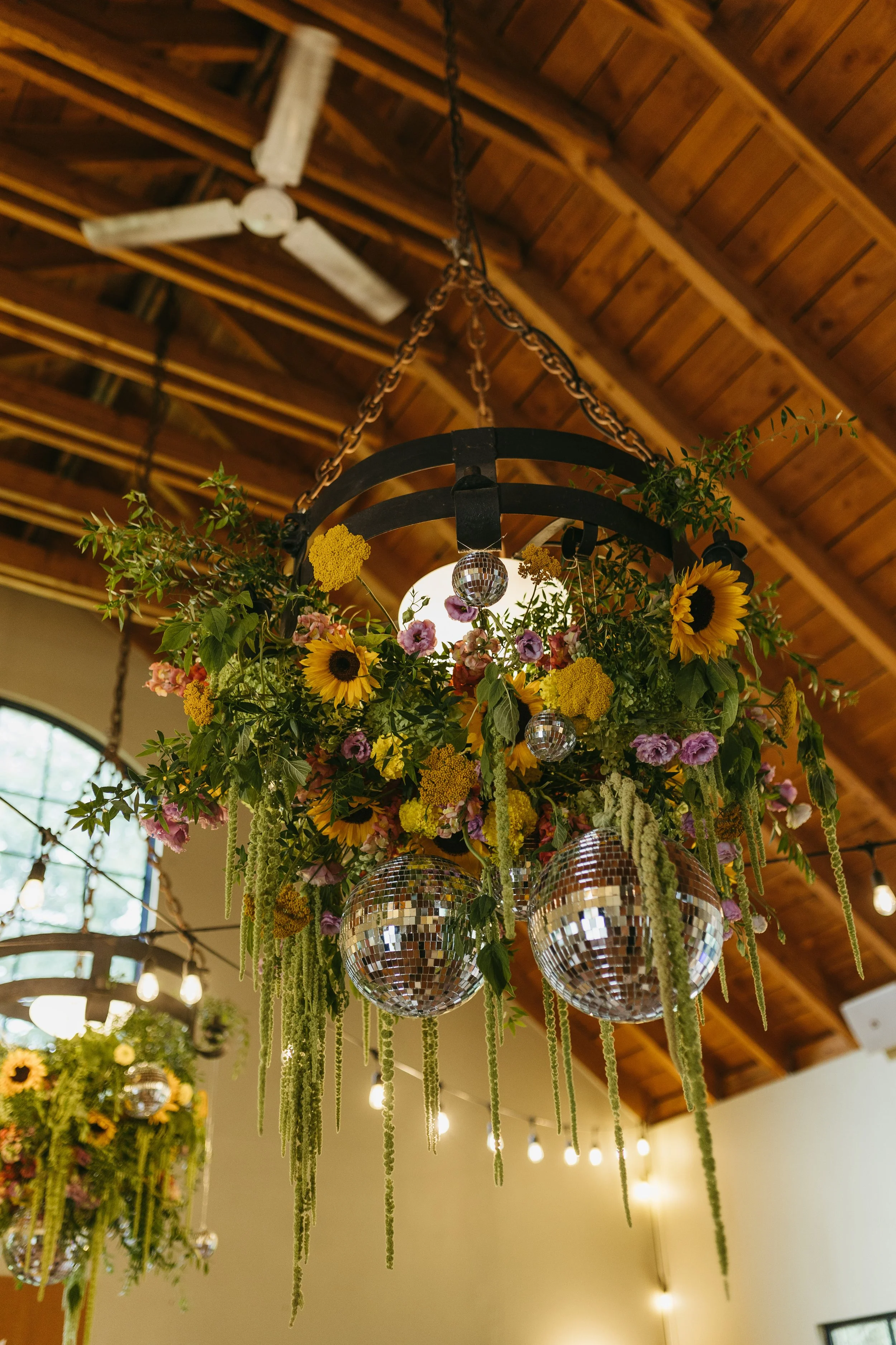 70's themed wedding flowers sunflower wedding flowers