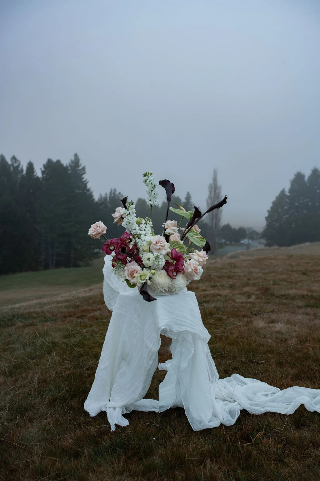 Moody Wedding flowers