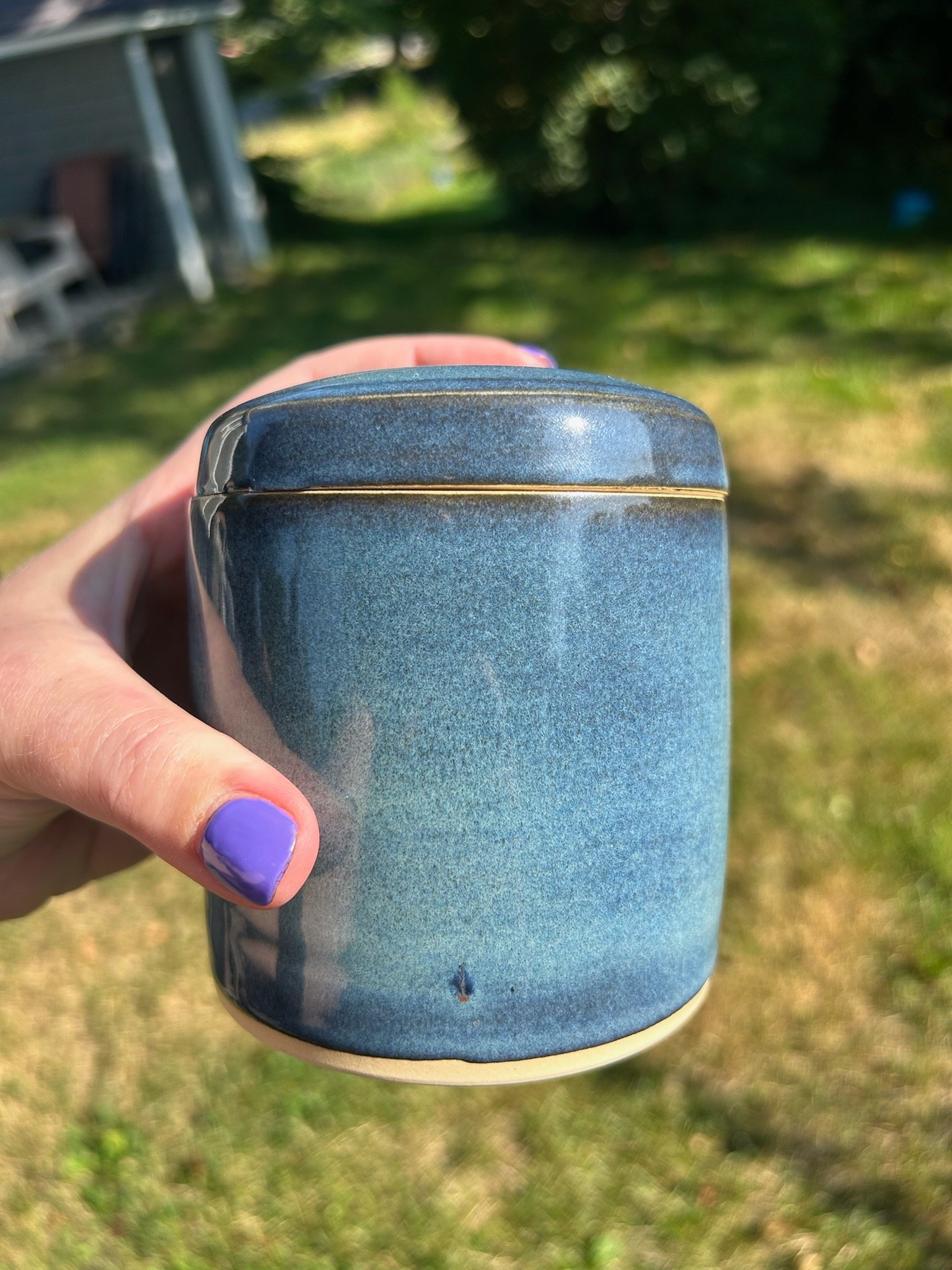 $40 - Large Lidded Jar