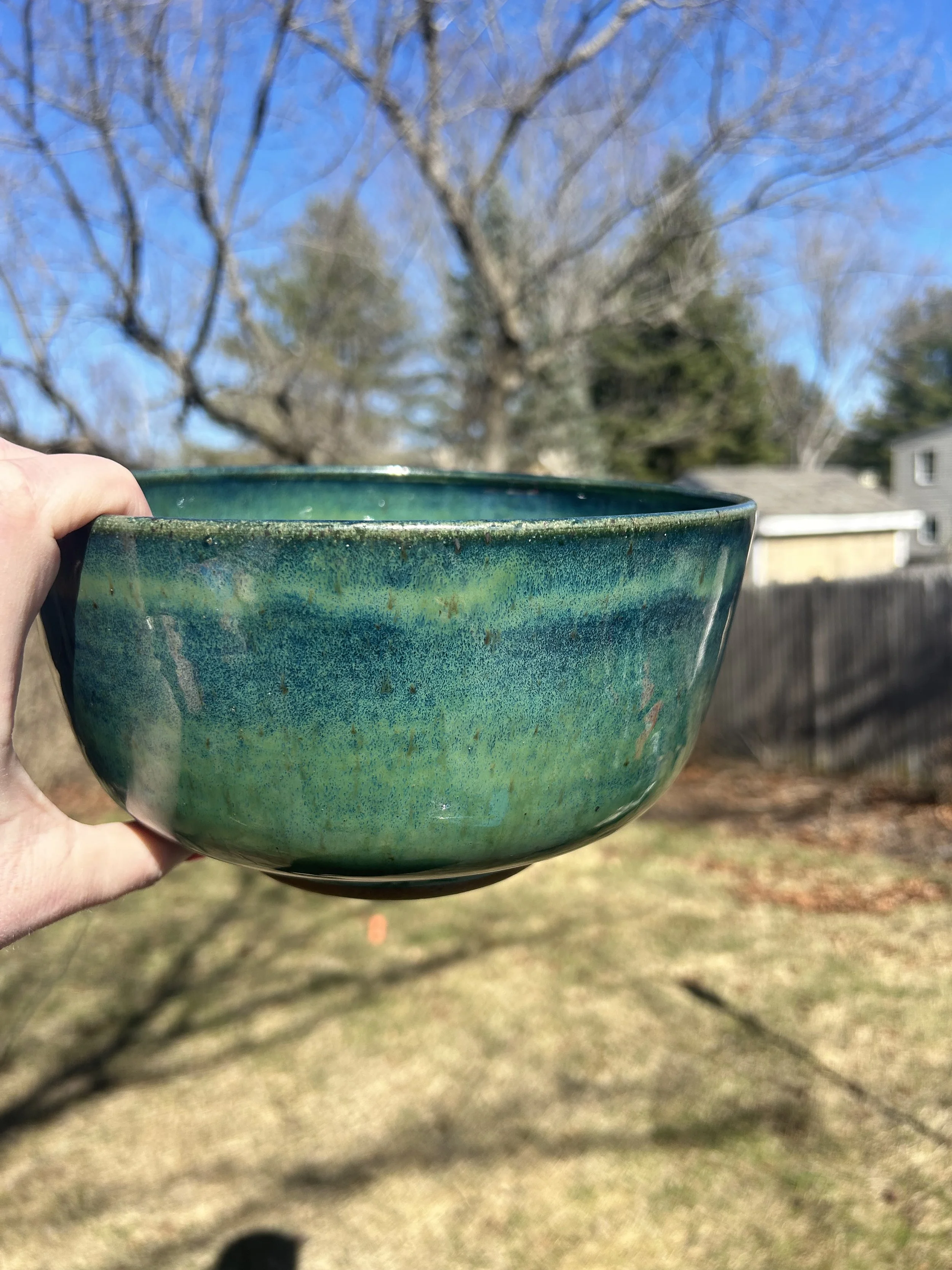$60 - Large Serving Bowl - 8.5" diameter x 4.25" tall