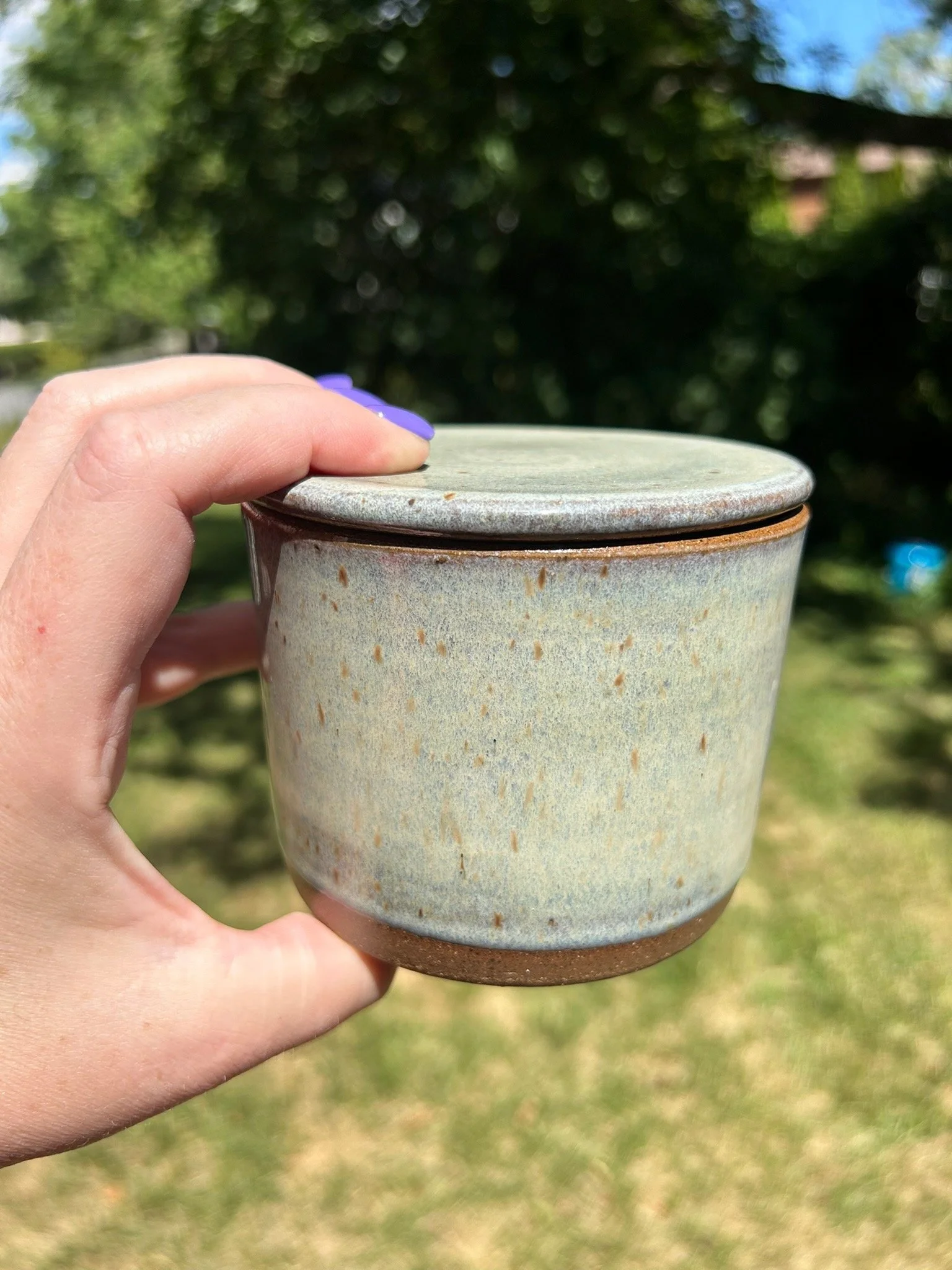 $40 - Salt Cellar with Lid