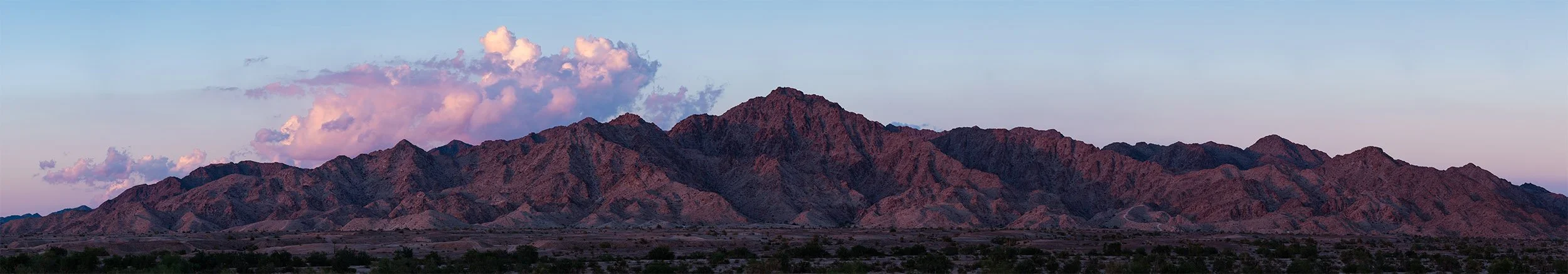 See North Gilas from Foothills Boulevard panoramas