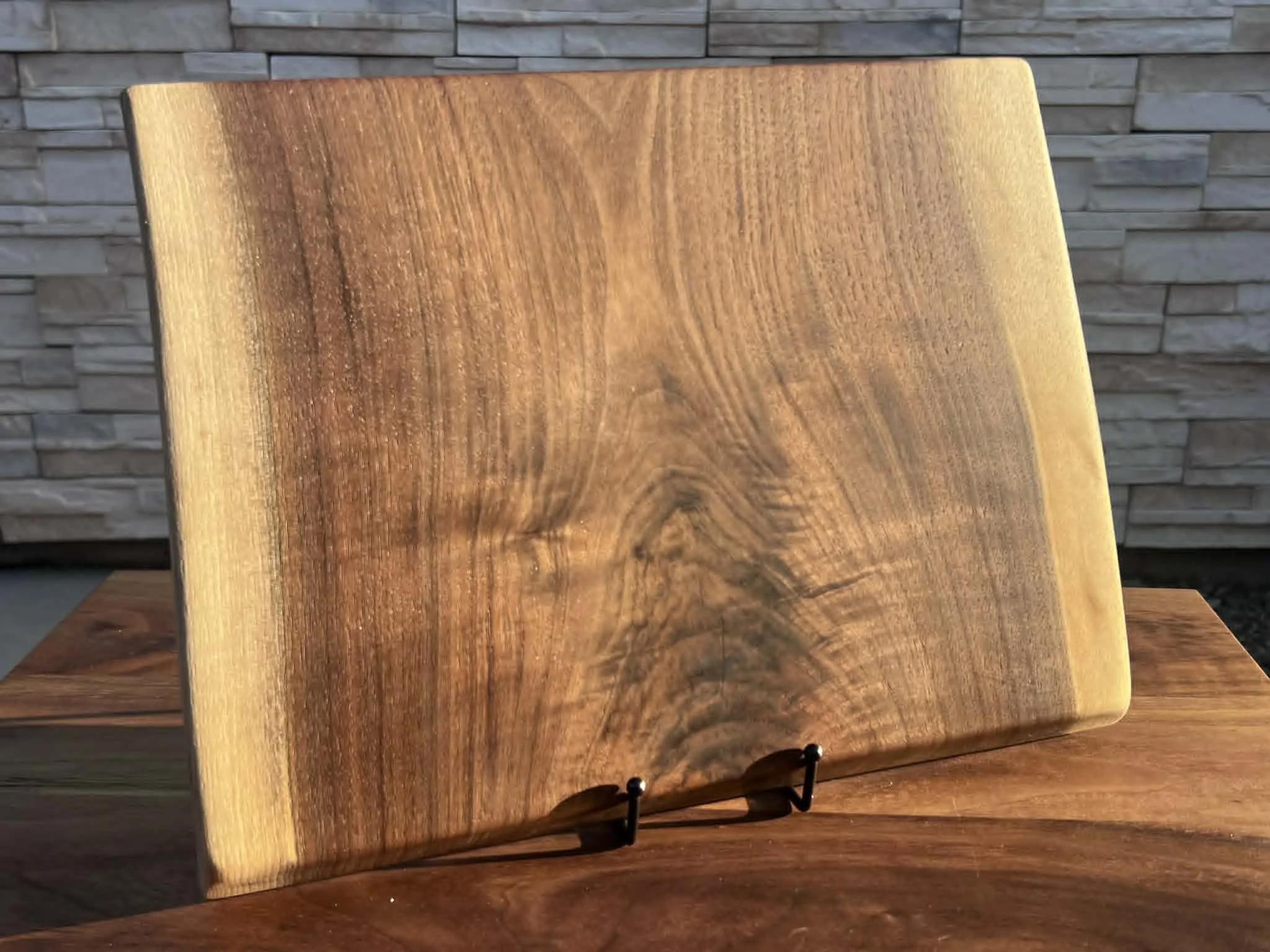 Cocoa Butter 2 - Live Edge Serving Board 14x11x1"