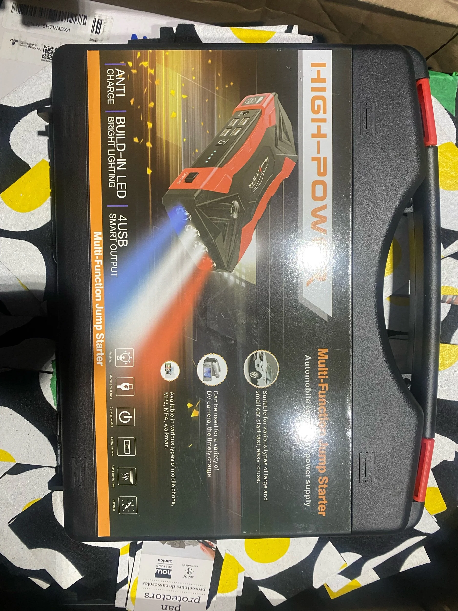 High-Power Multi-Function Jump Starter