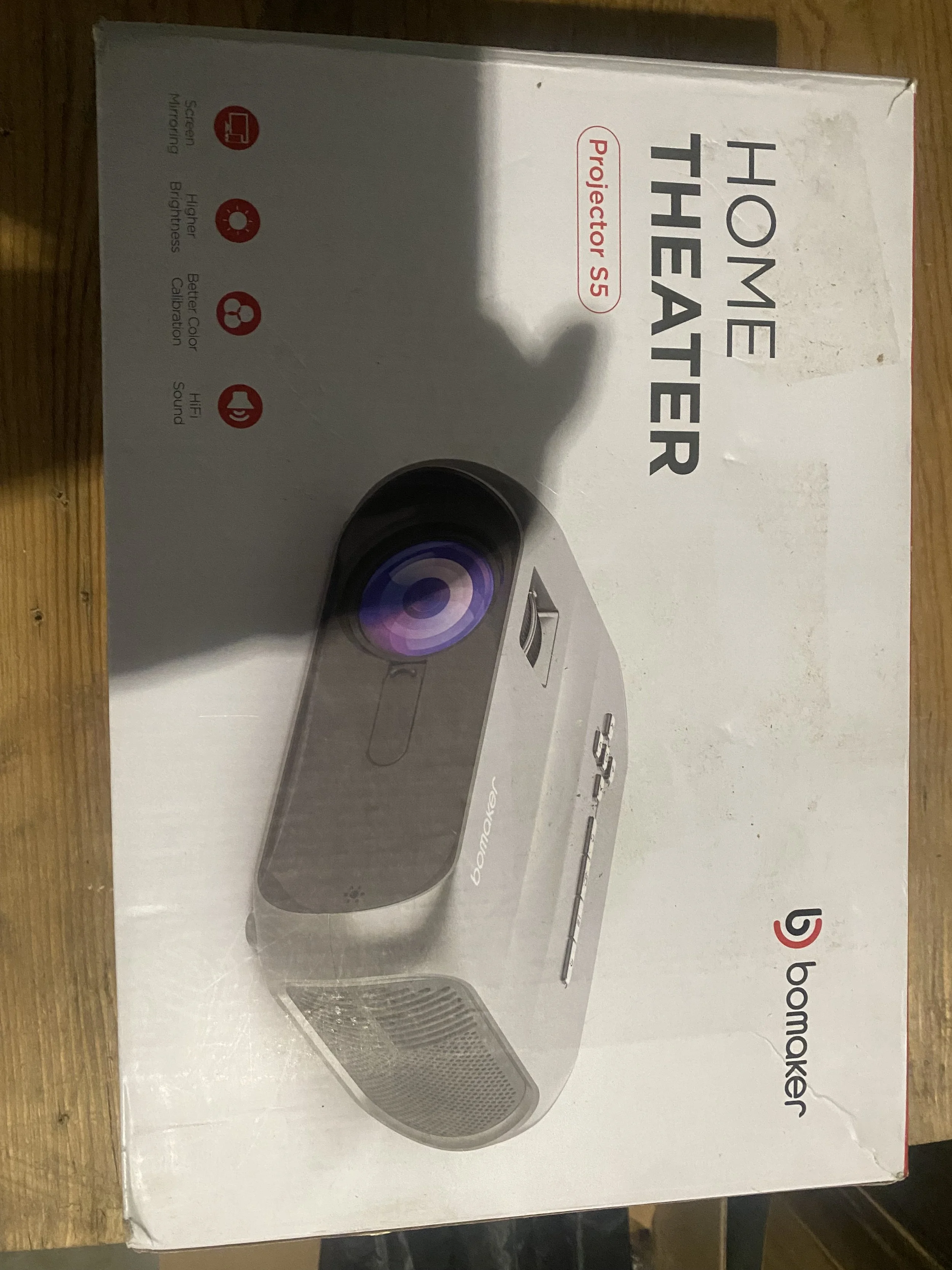 Bomaker S5 Home Theater Projector