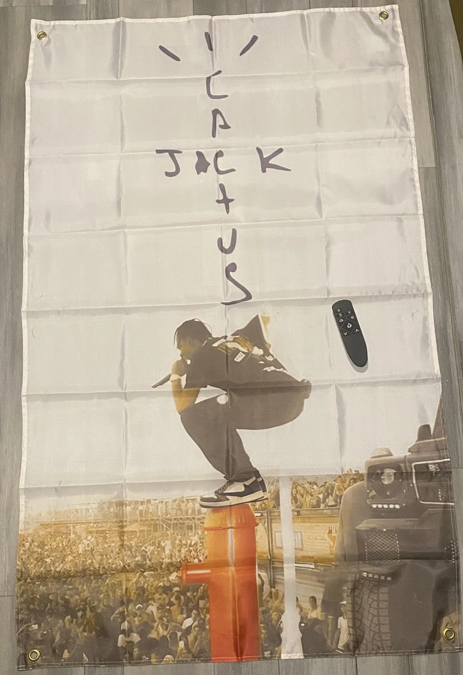 Cactus Jack Concert Banner