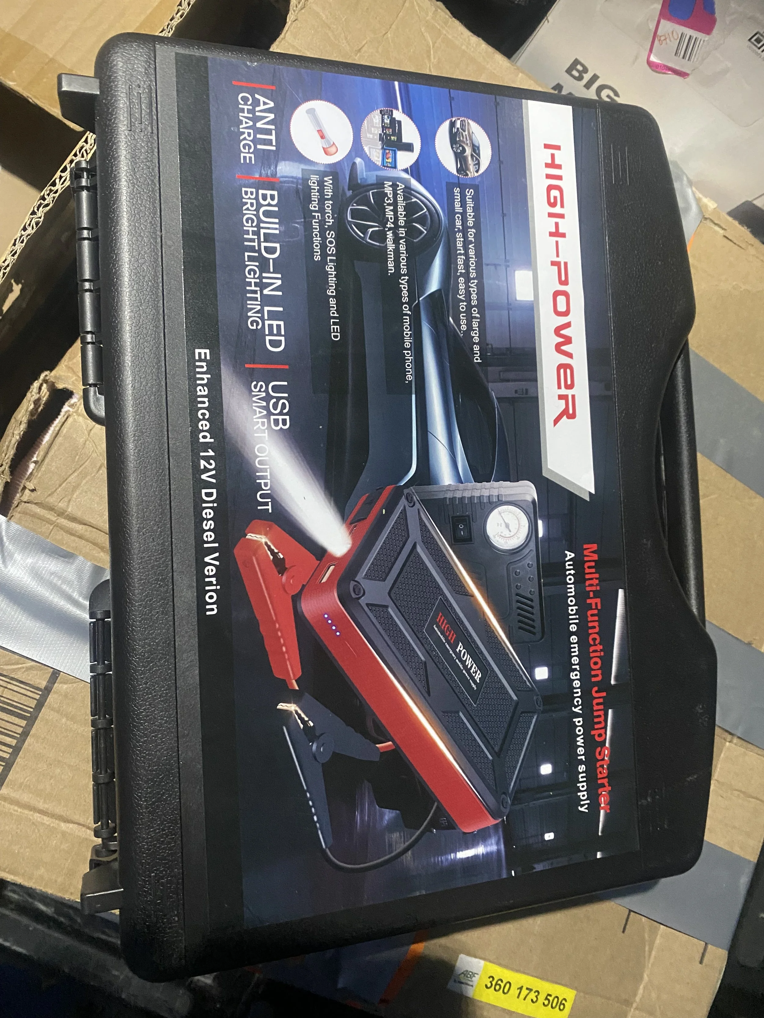High-Power Multi-Function Jump Starter Kit