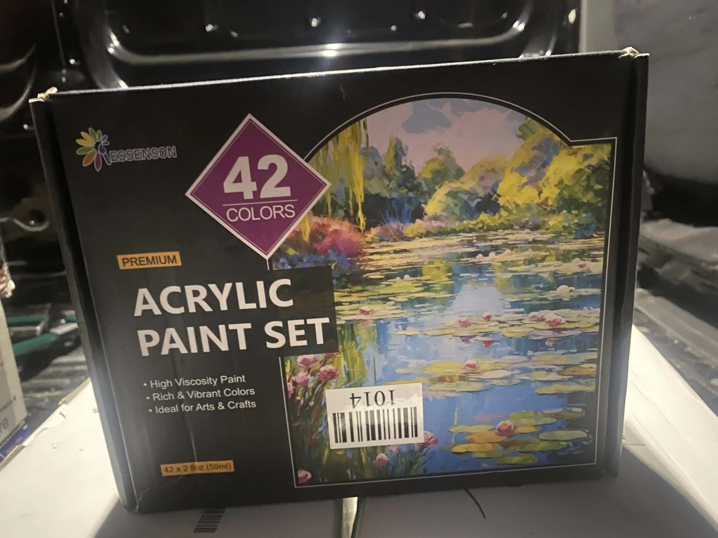 Essenson 42-Color Premium Acrylic Paint Set