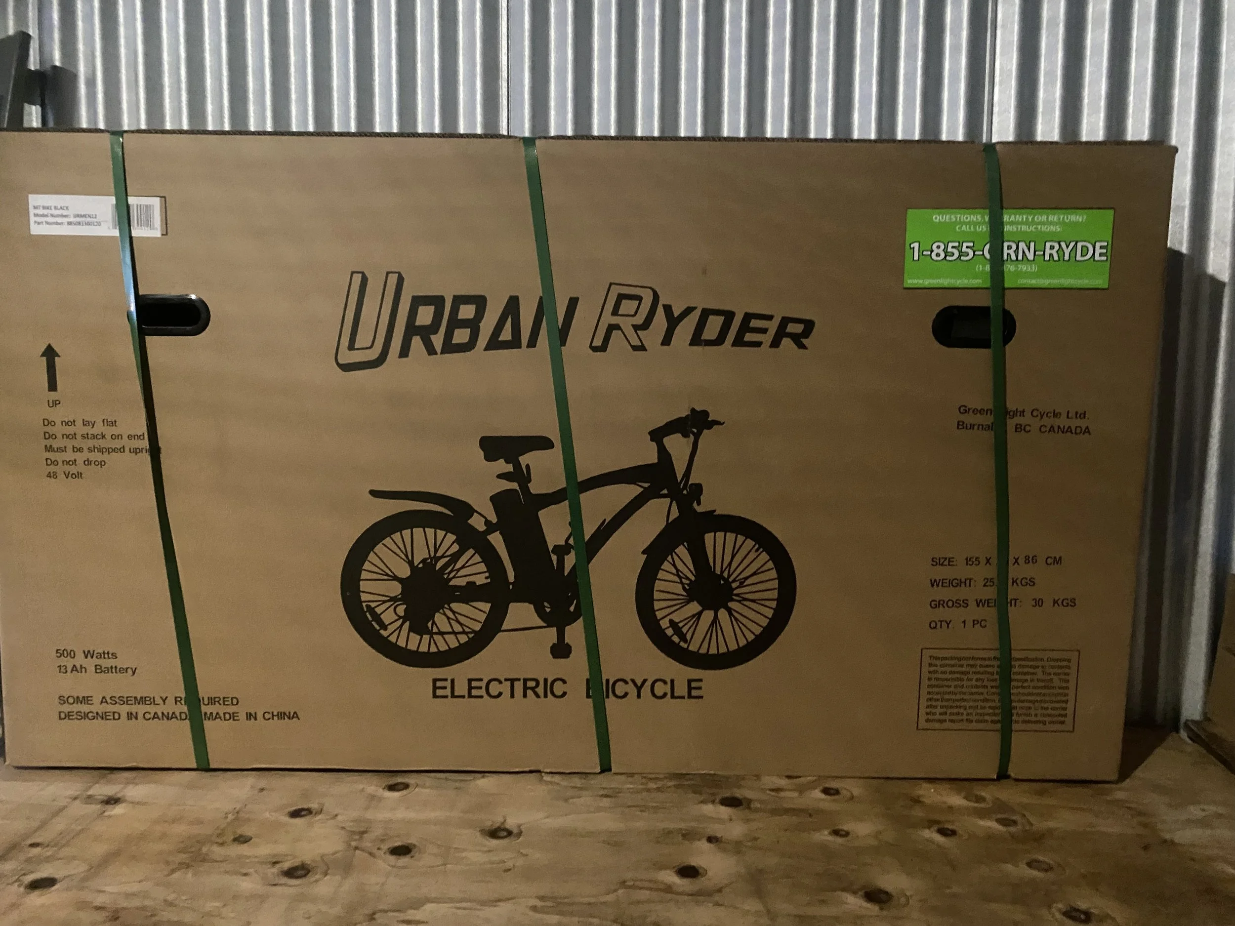 Urban Ryder Electric Bicycle