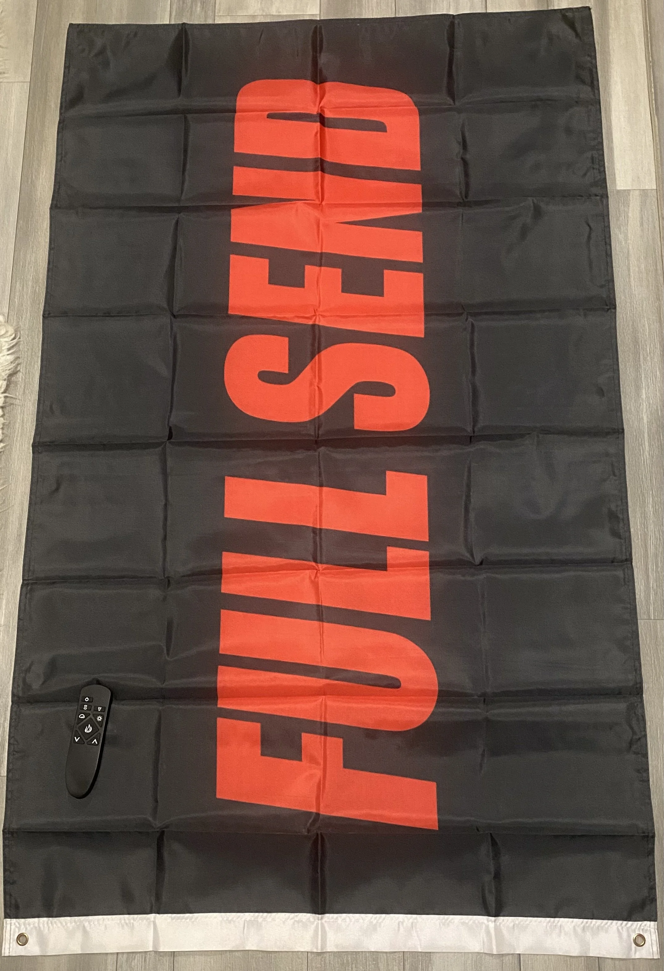 Bold 'FULL SEND' Flag