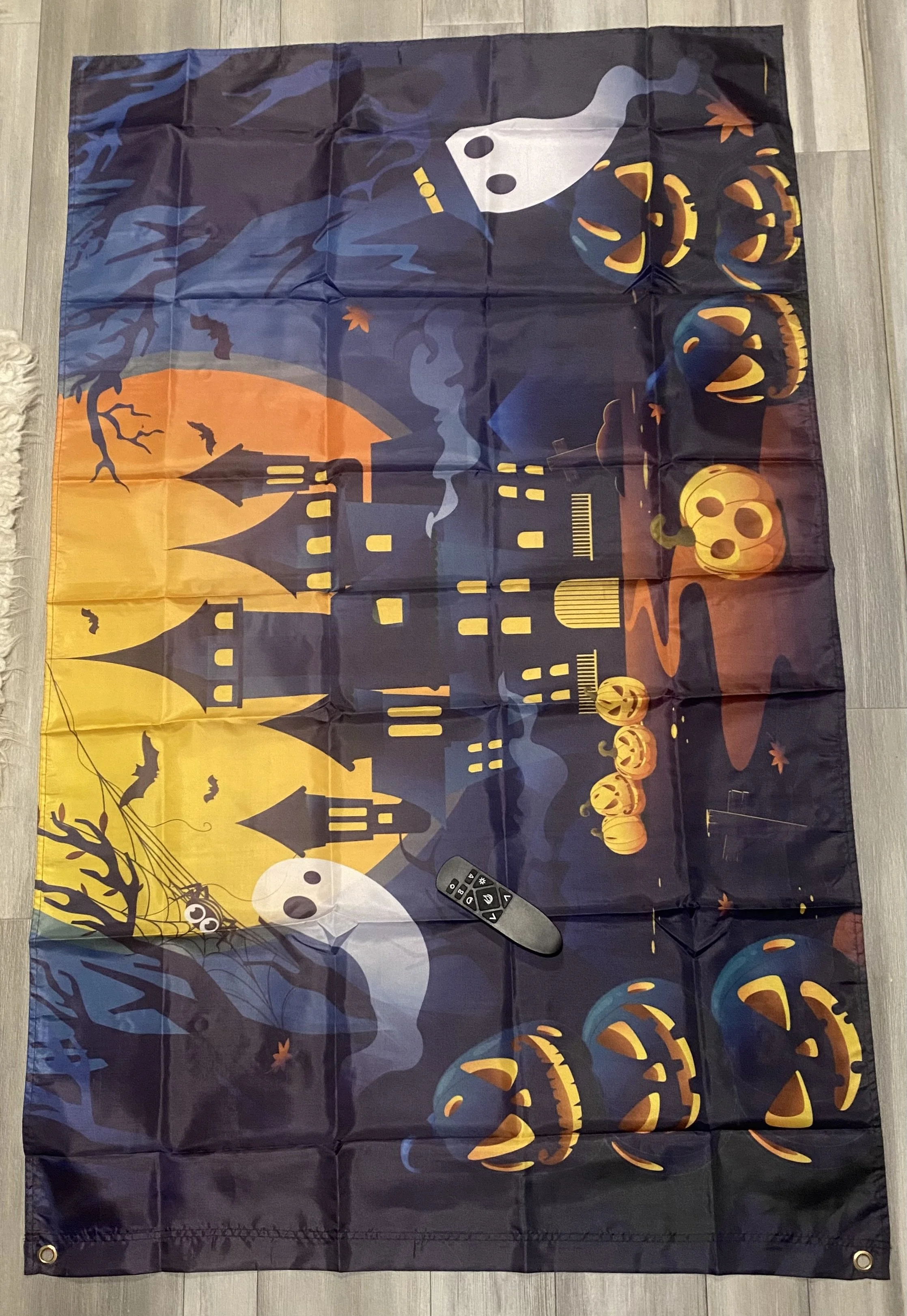Spooky Halloween Decor Tapestry