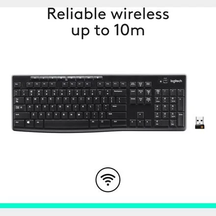Logitech Wireless Keyboard with USB Receiver
