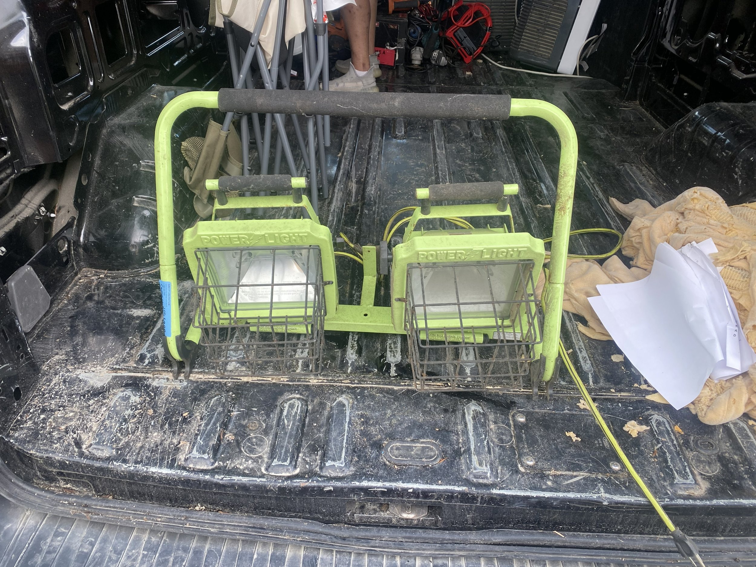 Dual-Head Industrial Work Light