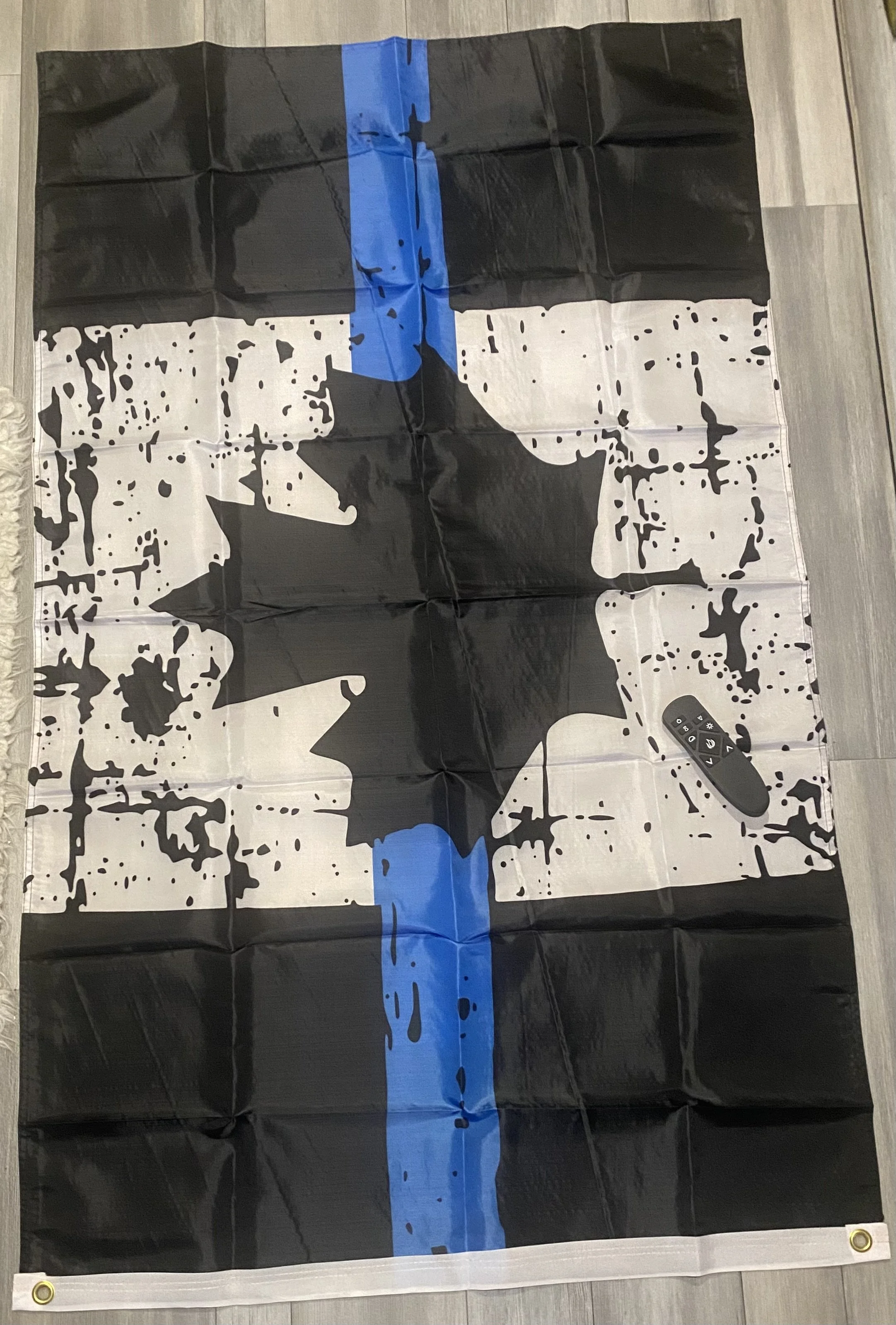 Thin Blue Line Flag - Premium Quality