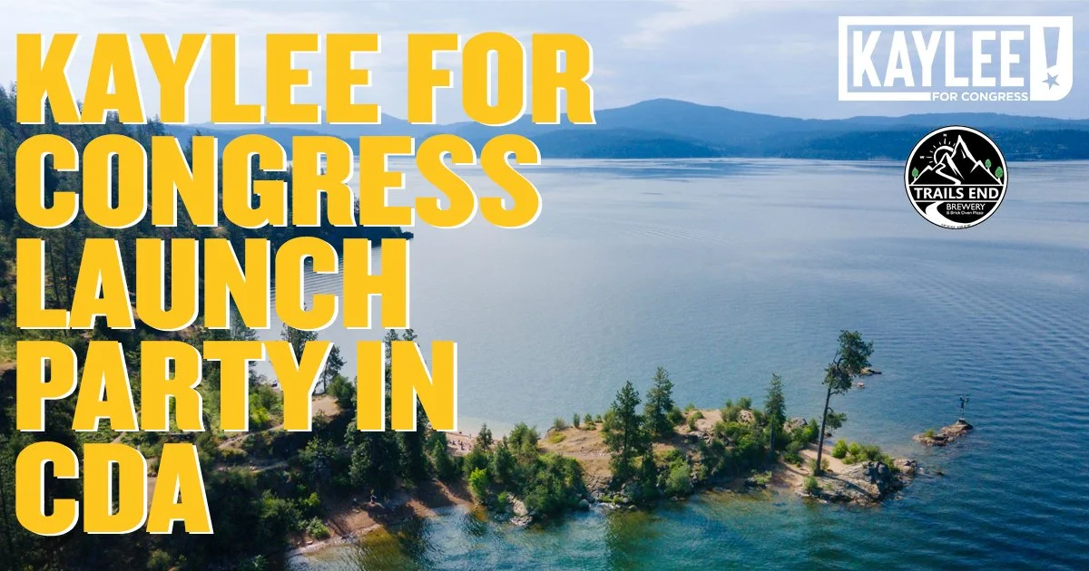 Coeur d’Alene, ID 7/29 - Launch Party in CDA