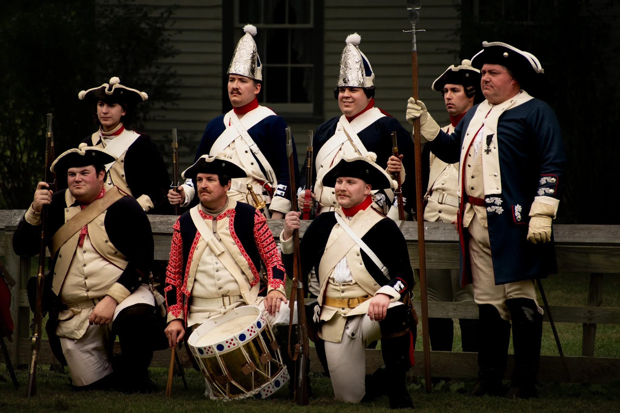 civil war reenactment.