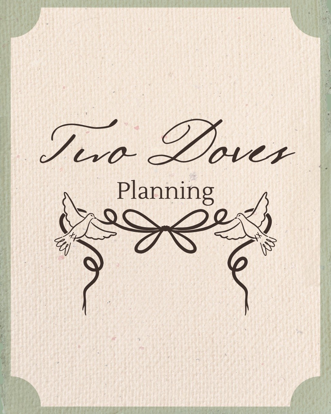 Hello brides and brides-to-be! My name is Emma Edwards and I am SO excited to introduce Two Doves Planning to the world! We're here to help you plan, design, and coordinate the wedding day of your dreams and we are just getting started. Stay tuned, b
