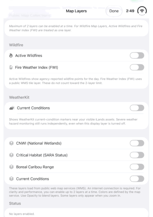 Turn on Fire Weather Index: genuine looping iPhone Duo recording at half speed