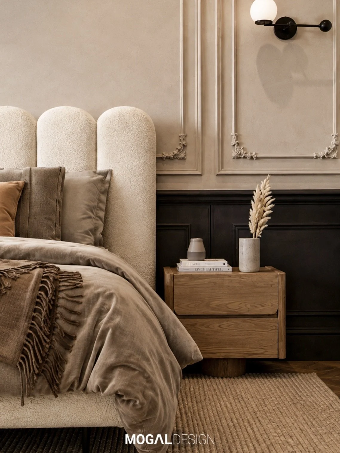 Proyecto de interiores | Habitaci&oacute;n principal

Una habitaci&oacute;n pensada para sentirse c&aacute;lida, acogedora y con mucha personalidad. 🤎

La combinaci&oacute;n de madera, textiles suaves y tonos neutros crea una base serena y atemporal