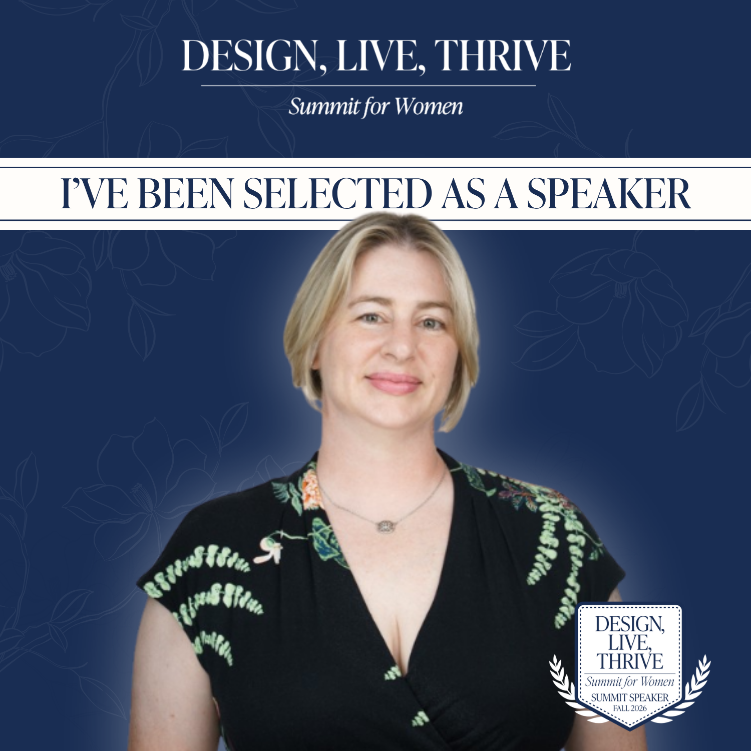 Design, Live, Thrive Summit - Live Talk