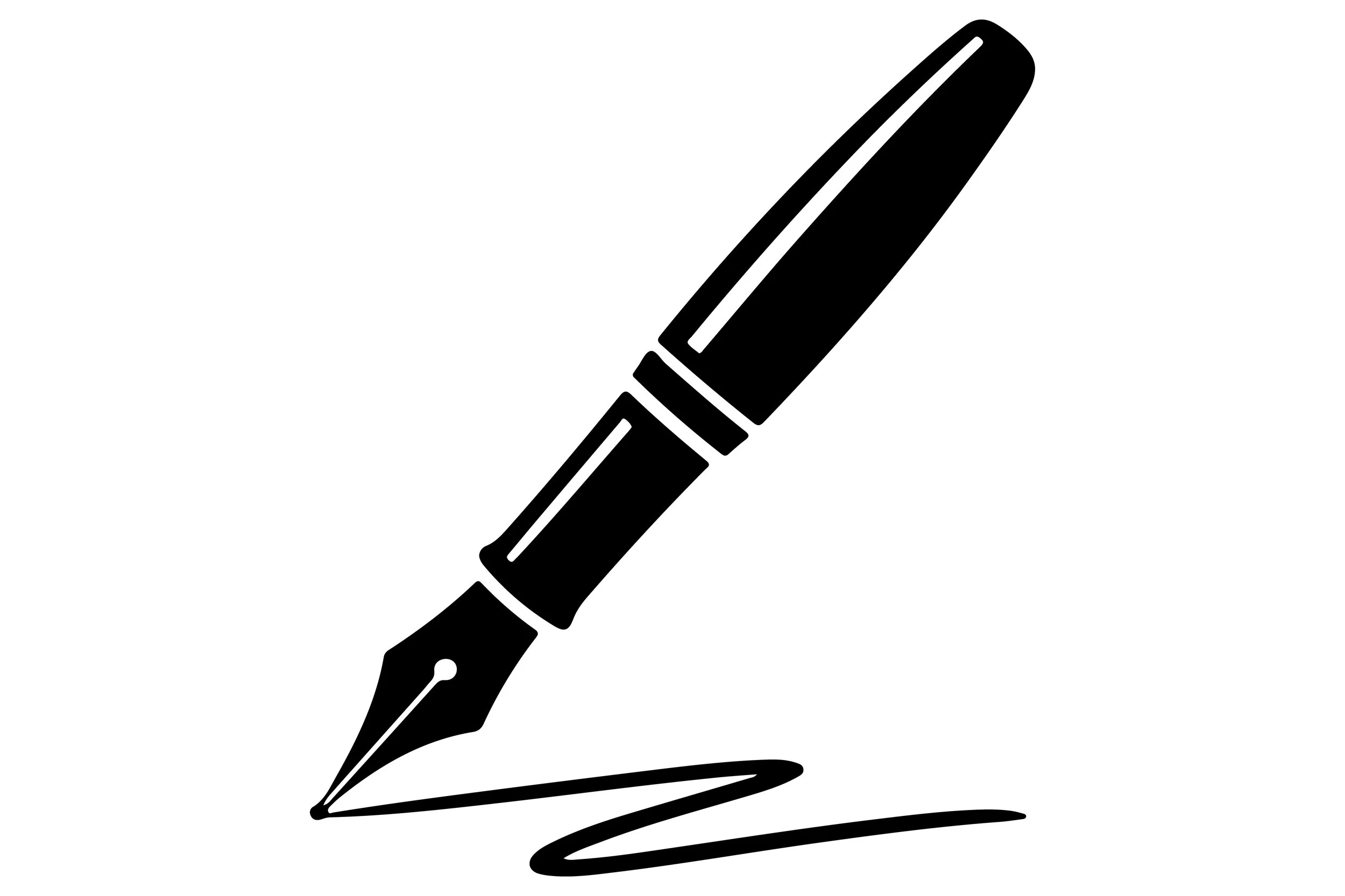 An author's fountain pen,
