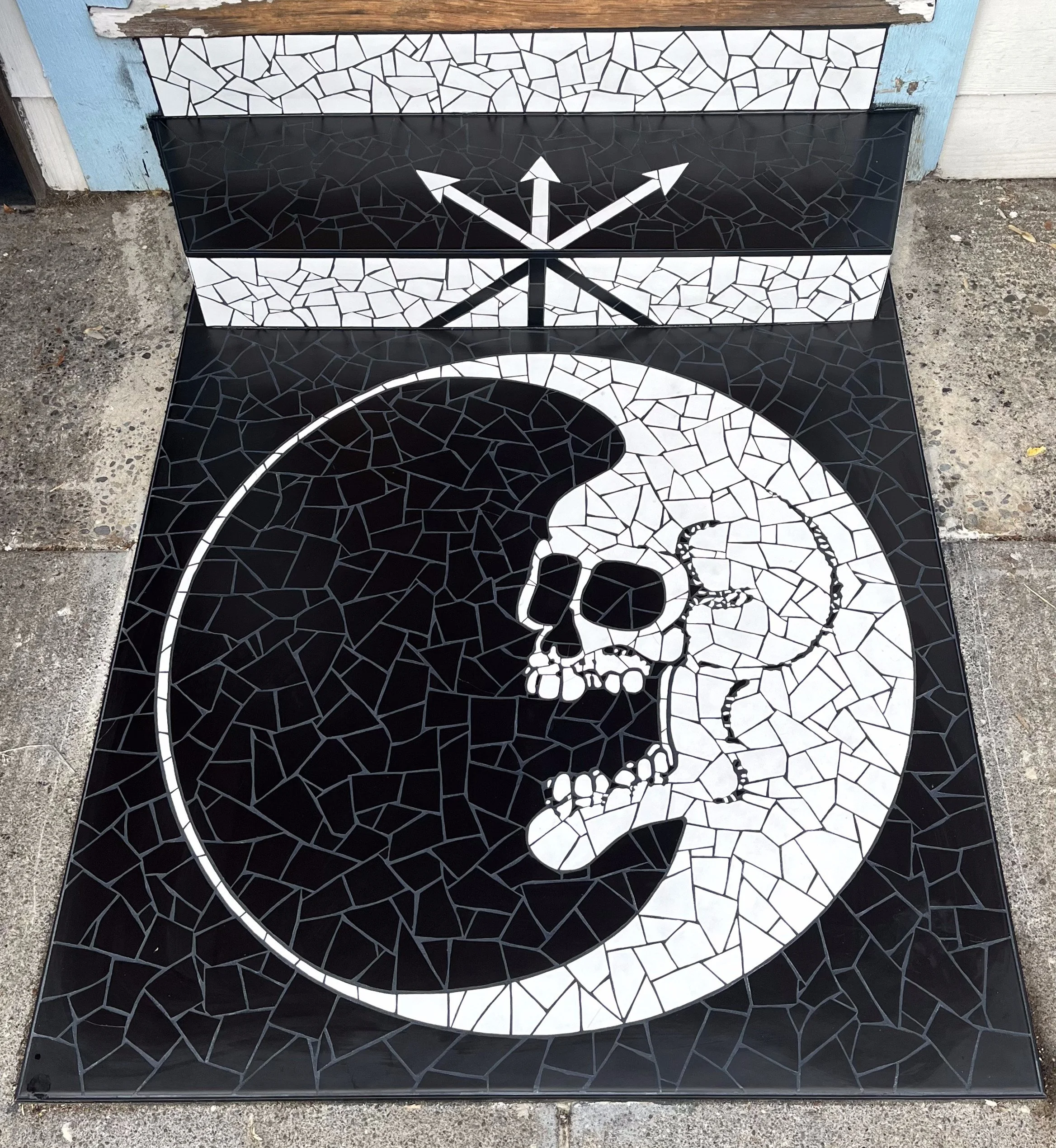 Mississippi Records commission. Porcelain tiles. 3ft x 3ft. 2023