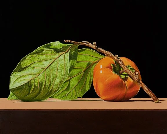 
Persimmon with Branch (sold)
Oil on Canvas

24" X 30" • 2010